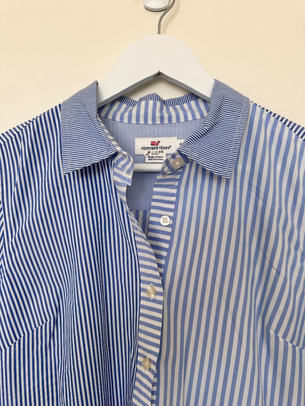Vineyard Vines Pullover Half-Button Shirt (women's 8)